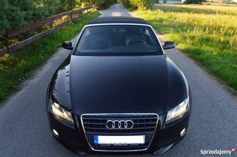Audi A5 Kabriolet S LINE ogłoszenie prywatne garażowany A5 Raszyn