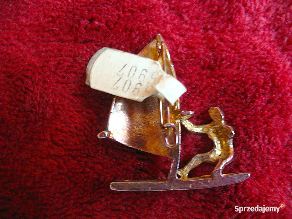 Broszka Stara metal Velplaner Uniseks sprzedam