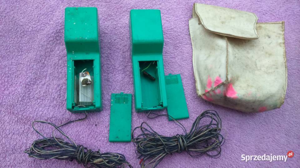 Domofonretro Walkie Talkiepamiątka PRL kujawsko-pomorskie Tuszkowo