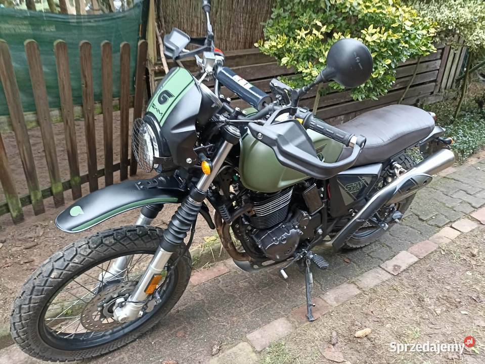 SWM SIX 500 6200 stan lekki scrambler ABS Pozostałe Stęszewko
