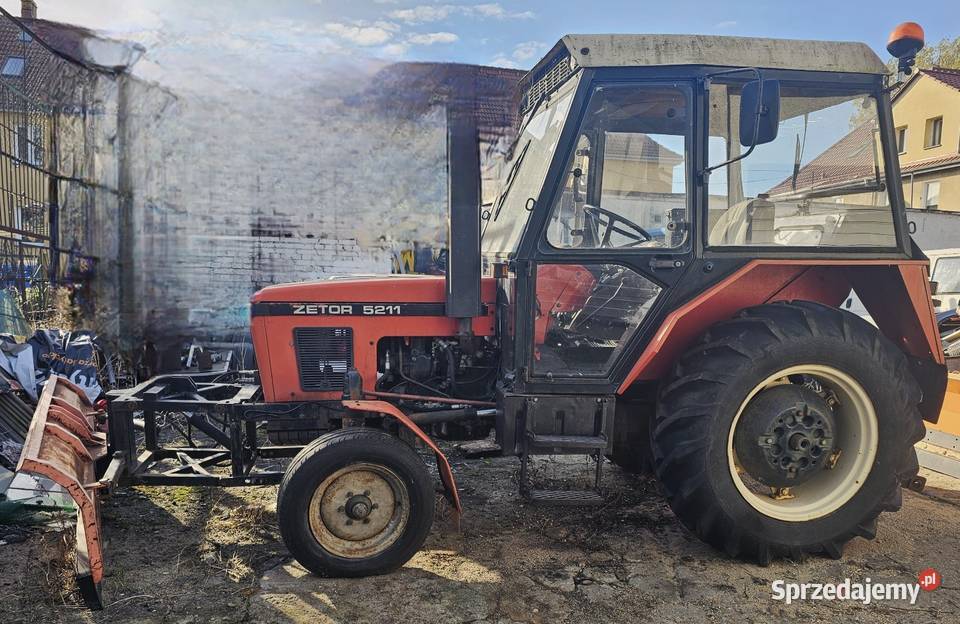 Zetor 5211 z pługiemakcja zima Faktura VAT zachodniopomorskie sprzedam