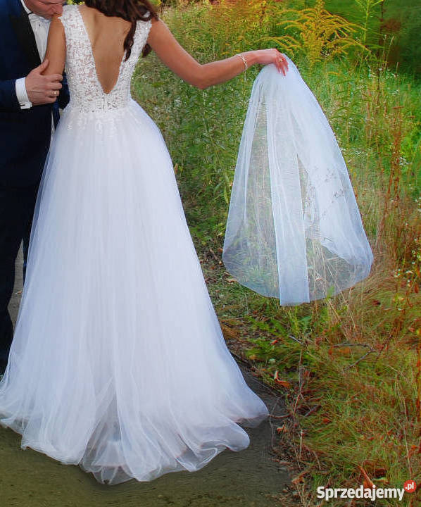 Sprzedam suknię ślubna rozmiar 3436
