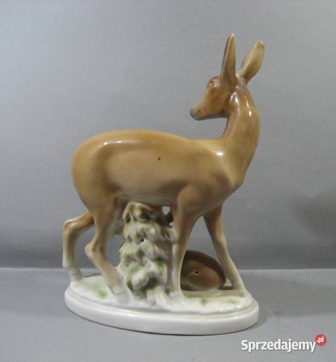 Figurka Fasold and Stauch Bock Wallendorf Sarny Porcelana i szkło Katowice sprzedam