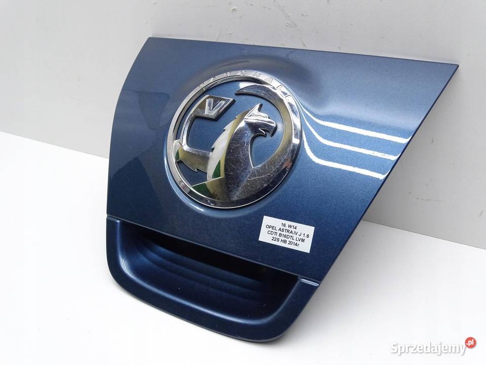 KLAMKA MIKROSTYK KLAPY BAGAŻNIKA TYŁ TYLNA OPEL