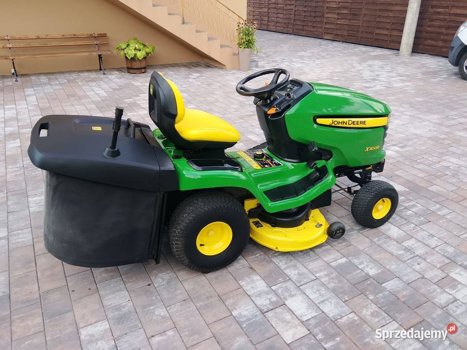 Traktorek kosiarka John Deere x300r Bogoria