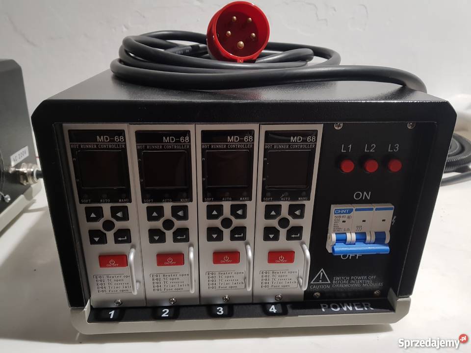 Termoregulator grzanych kanałów Sterownik sprzedam