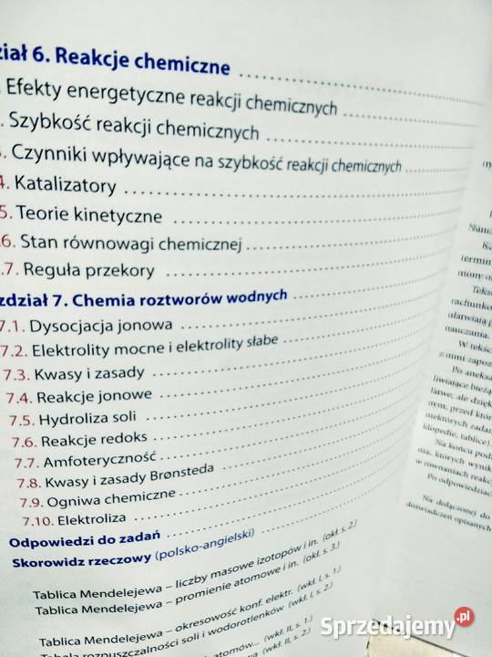 Chemia fundamenty Pazdro matura korepetycje Warszawa