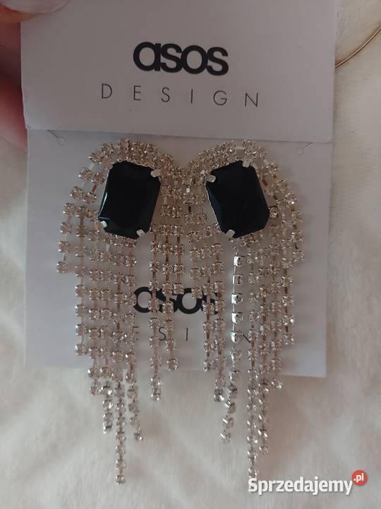 ASOS Długie Bogato zdobione kolczyki wieczorowe Kraków