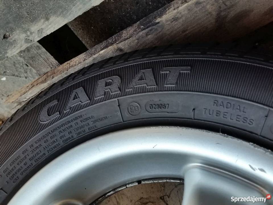 Felgi alu Enzo R13 4x100 Koła z oponami letnimi 175/60R13 5m ...