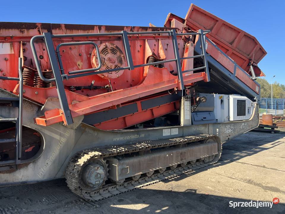 Przesiewacz Sandvik QE340 Extec E7 Zator