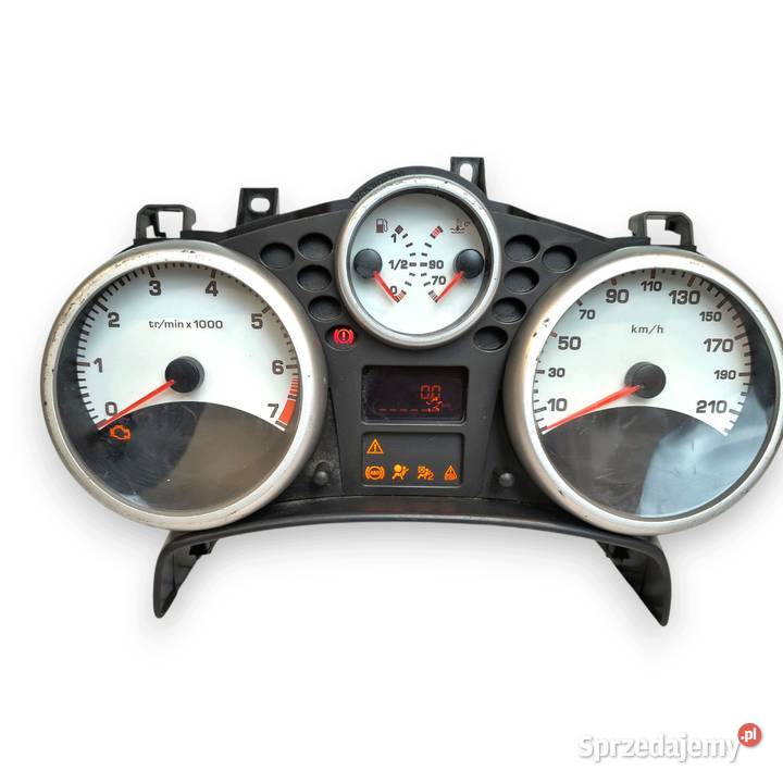 LICZNIK ZEGARY A2C53065547 Peugeot 207 14 8V 16V Części samochodowe Chełm