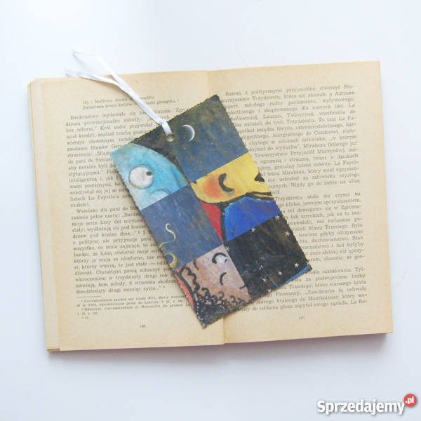 kolorowa zakładka do książki bajkowa zakładka