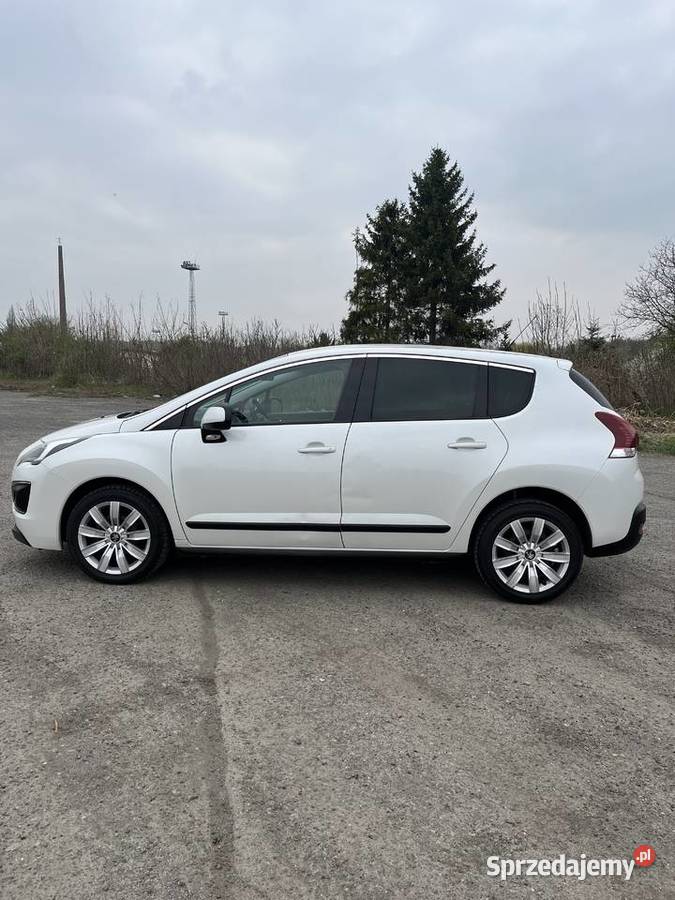 Peugot 3008 16 HDI 2014 Biala Perła Bogata 234000km opolskie Nysa