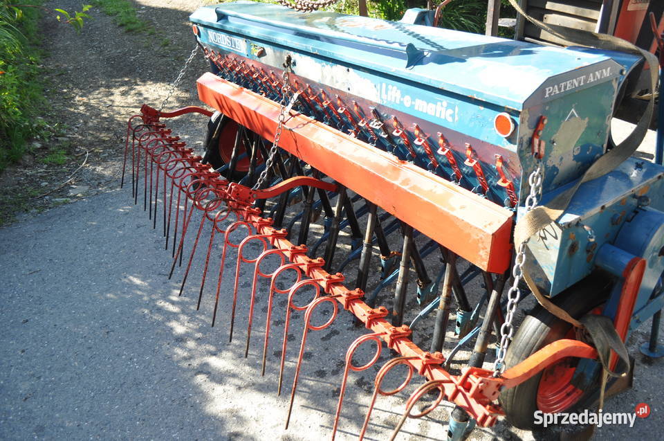 Siewnik Nordsten 25m 21 redlic ścieżki nieuszkodzony Rolnictwo Mszana Dolna