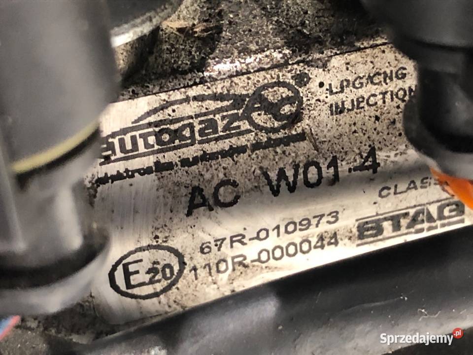 WTRYSKIWACZ LPG AC W014 WTRYSK GAZU GAZOWY osobowe podkarpackie
