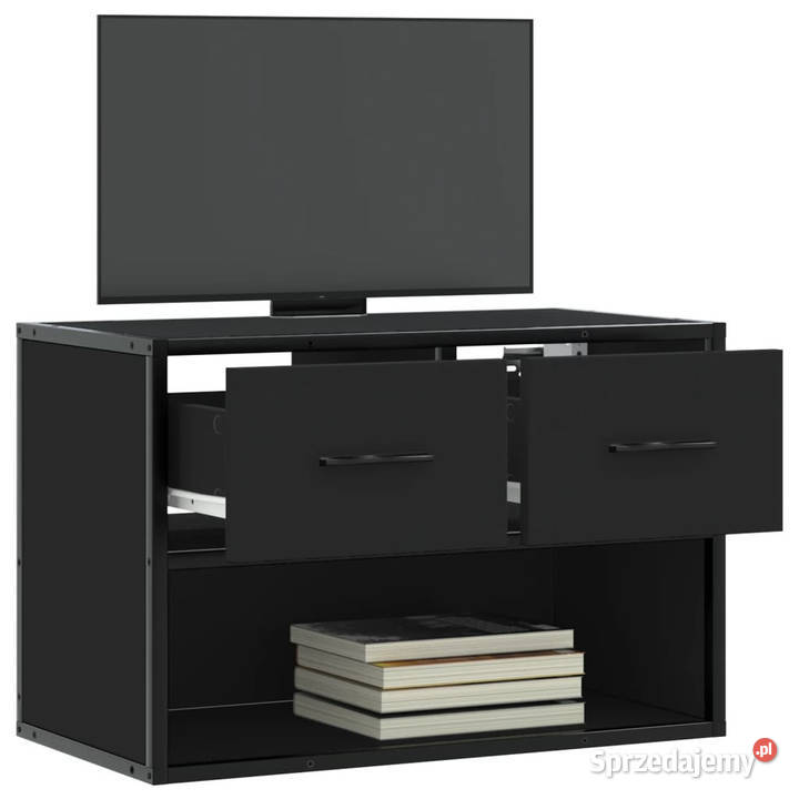 Szafka pod telewizor czarna 60x31x395 WM848909