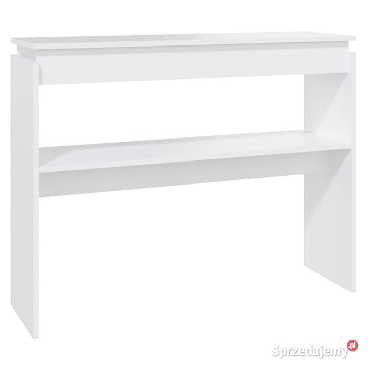 Stolik konsolowy biały 102x30x80 materiał mazowieckie Warszawa sprzedam