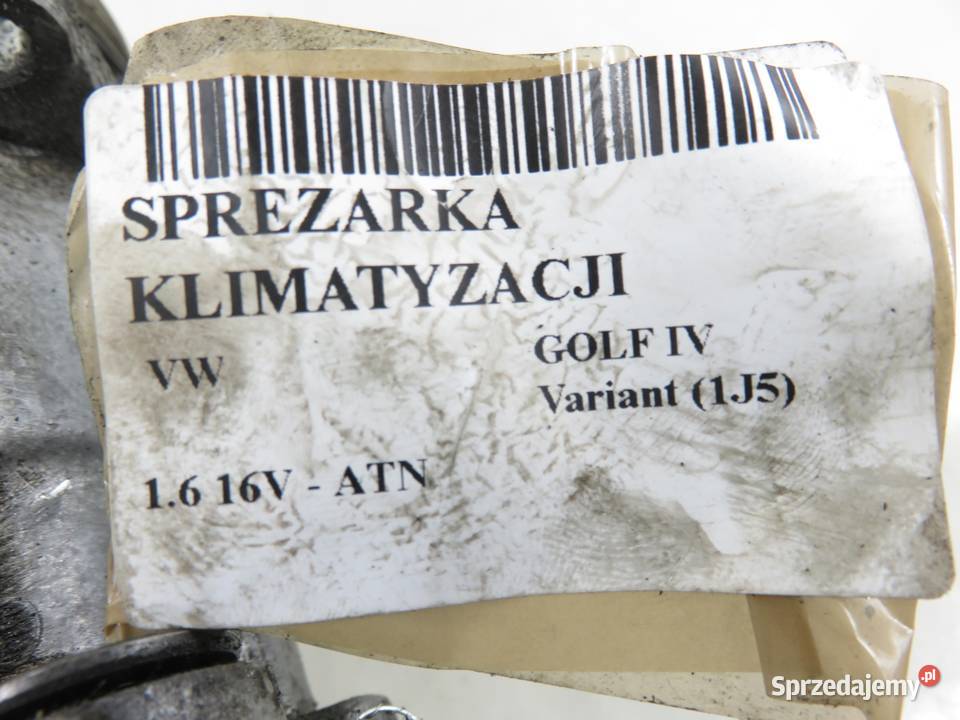 KOMPRESOR KLIMATYZACJI VW GOLF IV 16 16V sprzedam