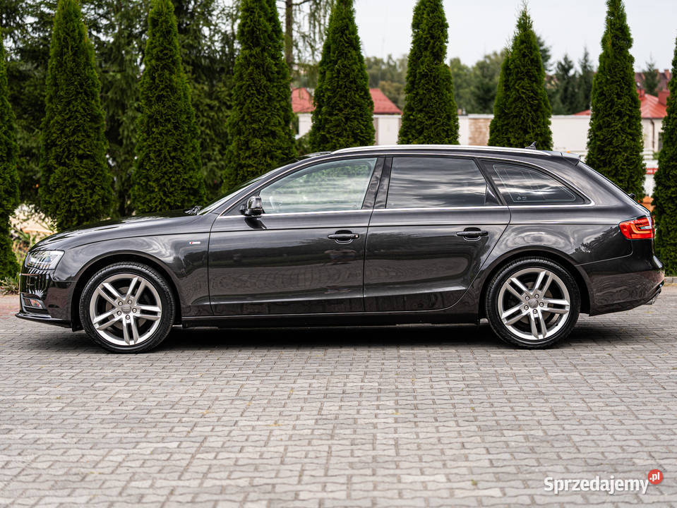 A4FULL SLINE20 TDI143 Bi Xenon Półskóra Czarny Rok produkcji 2014 Brzozów
