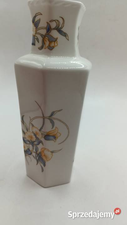 Wazon porcelana kostna orchidea