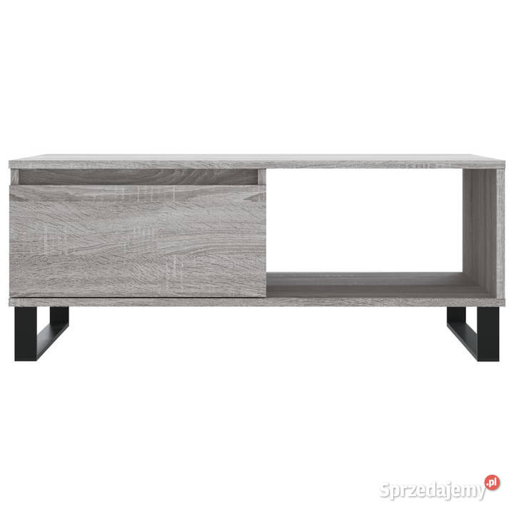 Stolik kawowy szary dąb sonoma 90x50x365 Stoły