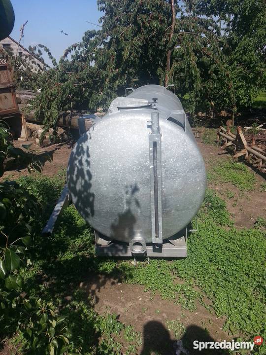 Nowy zbiornik 4000L ocynkowany do beczkowozu