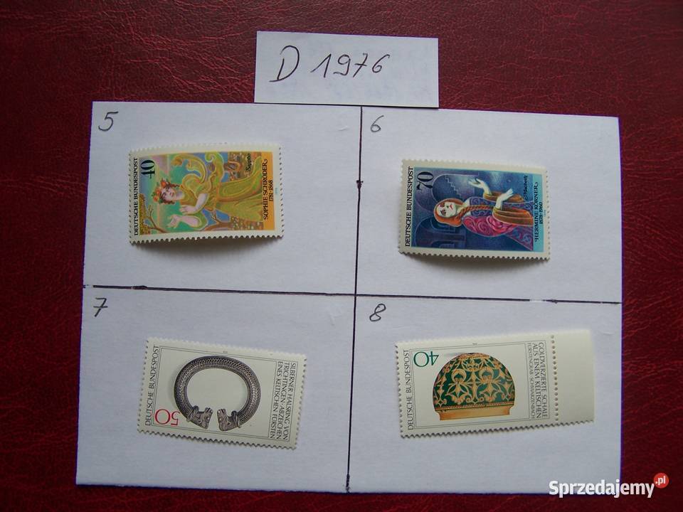 Niemcy 1976 MNH Znaczki z roczników WYBIERAJ Filatelistyka Tychy