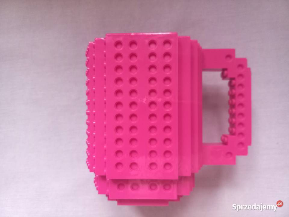 Pojemnik różowy Kubek plastik Organizer NOWY Białystok