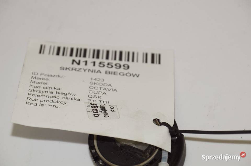 3Q0959354 OCTAVIA 3 MODUŁ CZUJNIK UDERZENIA Lipno