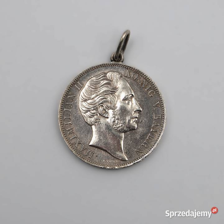 Maksymilian II Józef 1848 1864 2 guldeny 1855