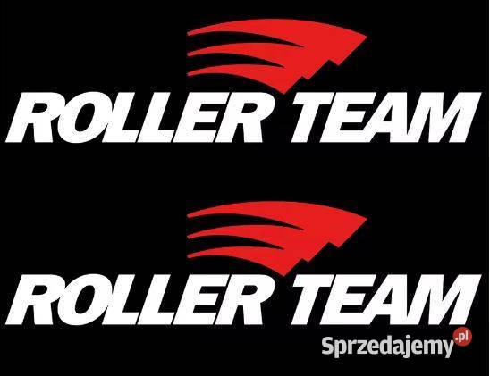Naklejka na kampera Roller team 2 65 x 17 szara Warszawa sprzedam
