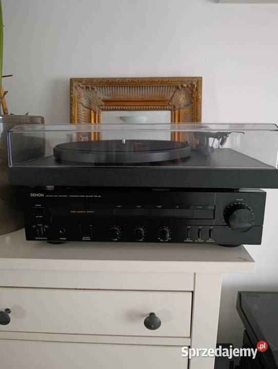 Gramofon ProJect Debut 3 wzmacniacz Denon PMA320 sprzedam