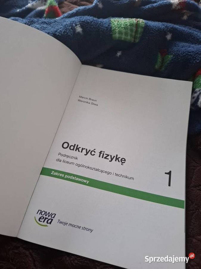 Podręcznik fizyka 1 klasa technikum I liceum