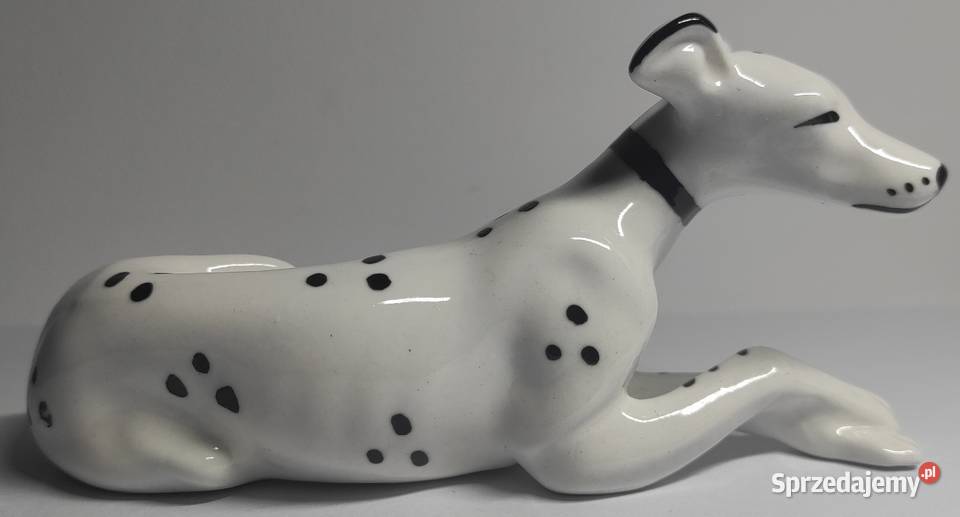 Pies Dalmatyńczyk figurka porcelana Ceroc mazowieckie Warszawa sprzedam