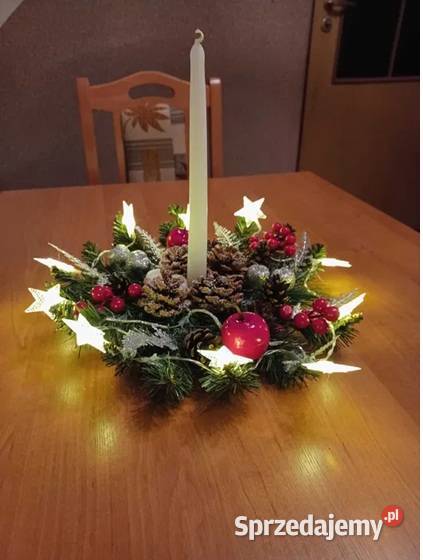 Stroik bożonarodzeniowy Rękodzieło Hajnówka