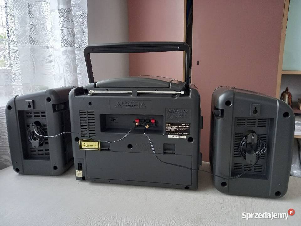 Radio kaseciak CD First model 8511 lubelskie Tomaszów Lubelski sprzedam