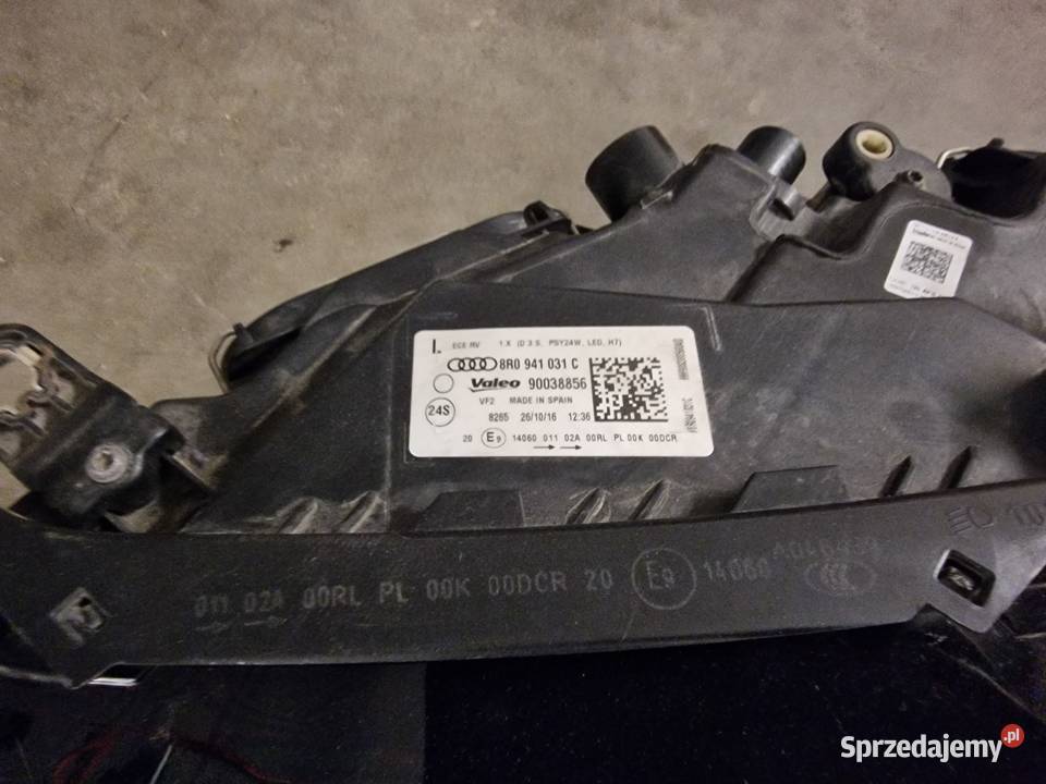 LAMPA LEWA AUDI Q5 LIFT BI XENON 8R0941031C śląskie
