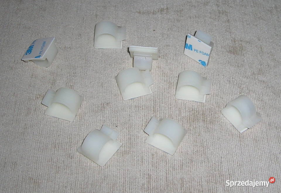 Uchwyt samoprzylepny zacisk kablowy śr133mm 10 Części i akcesoria Wyszków