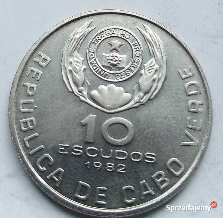 CABO VERDE10 ESCUDOS1982 r EDUARDO MONDLANE Legionowo sprzedam