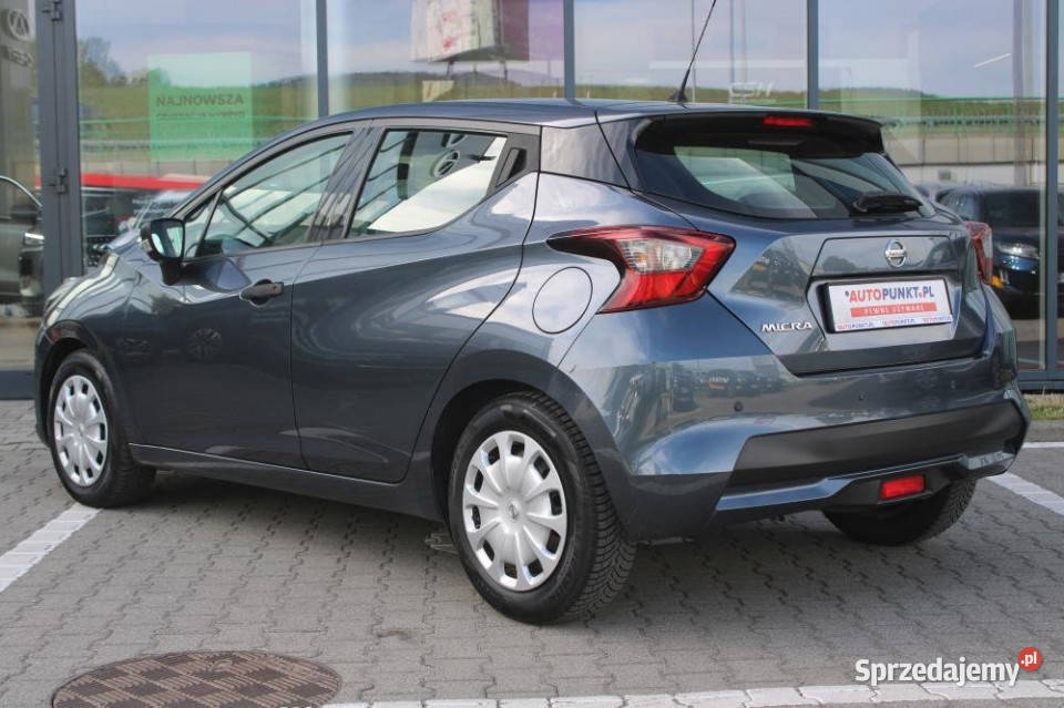NISSAN Micra 2017r Salon Polska Klimatyzacja śląskie Bielsko-Biała