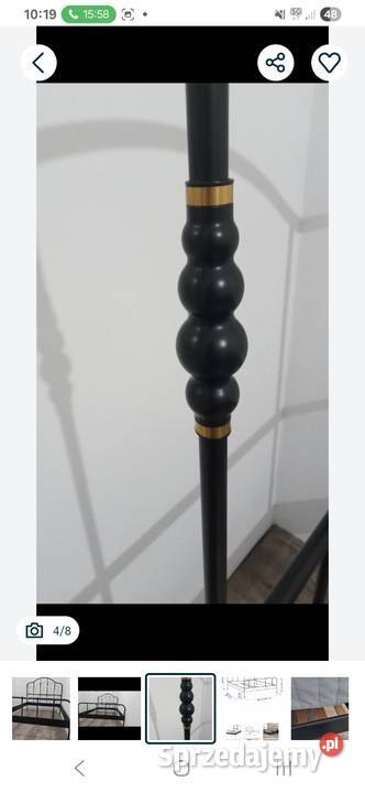 Łóżko z materacem ikea Kłoczew