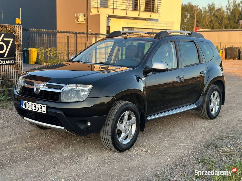 Dacia duster 16 LPG 4x4 klimatyzacja czarny Kraków