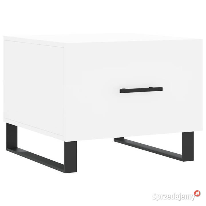 Stoliki kawowe 2 białe 50x50x40 WM829445 Warszawa sprzedam