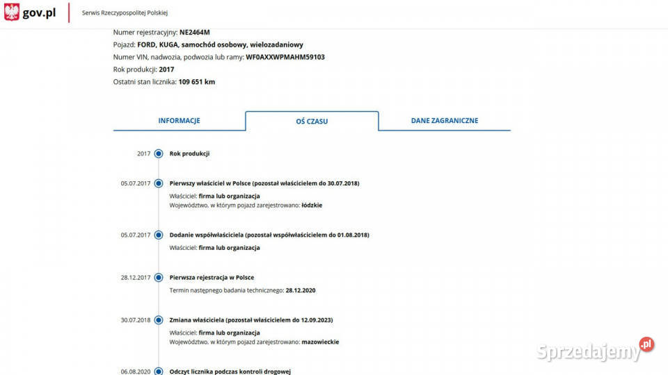 Ford Kuga 20 Diesel Moc 150 Automat 4X4 Salon ASR (kontrola trakcji)