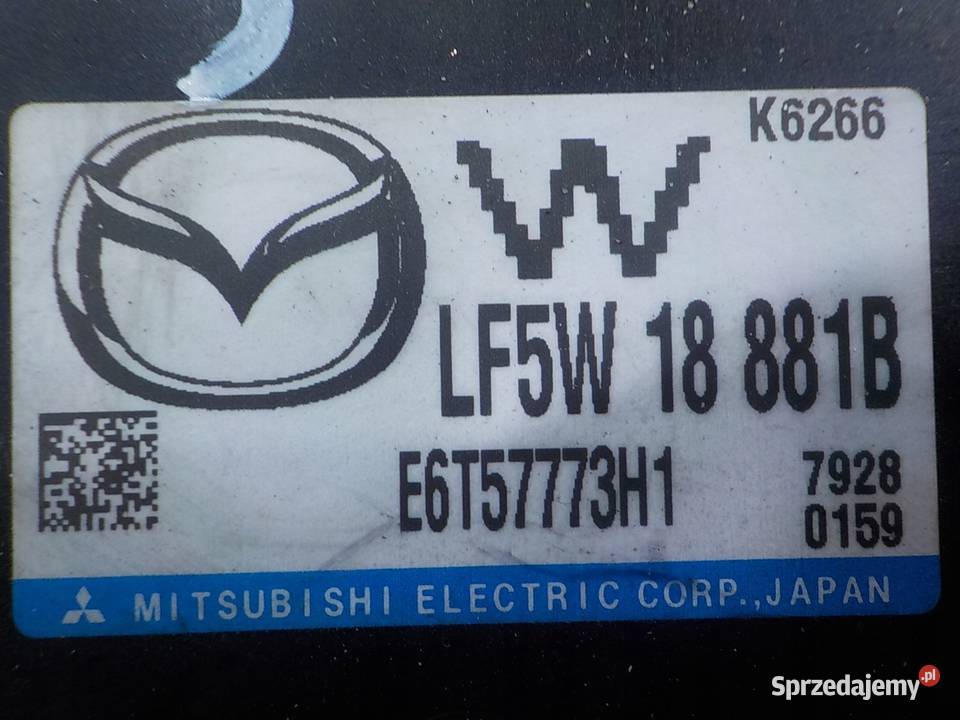 MAZDA 5 I LIFT 20 B 08r 5D sterownik komputer osobowe mazowieckie Suków sprzedam