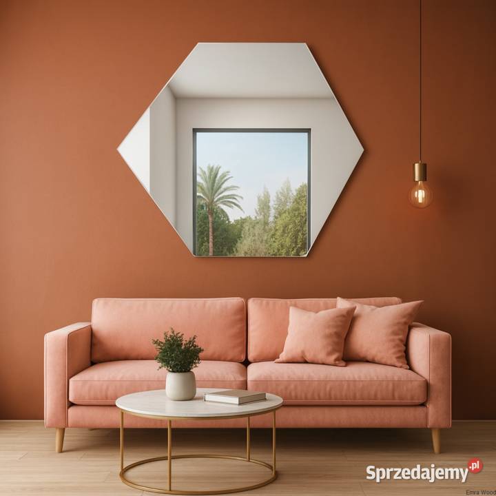 Lustro o geometrycznym kształcie GEOME Warszawa