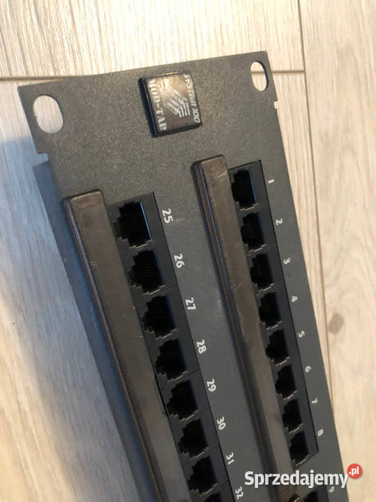 System 100 ModTap 24Port RJ45 Patch Panel Kielce