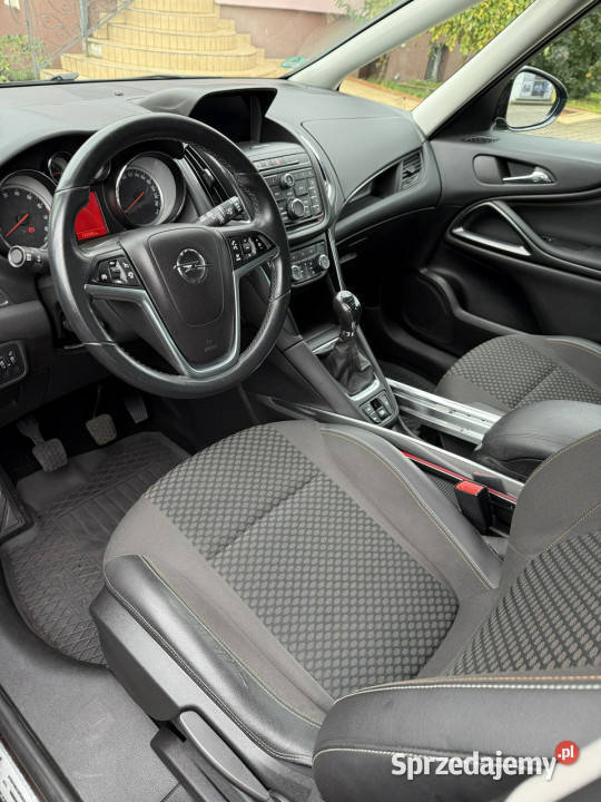 Opel Zafira 14 turbo 140 ładna 133 swieżo światła do jazdy dziennej dolnośląskie Bolesławiec sprzedam