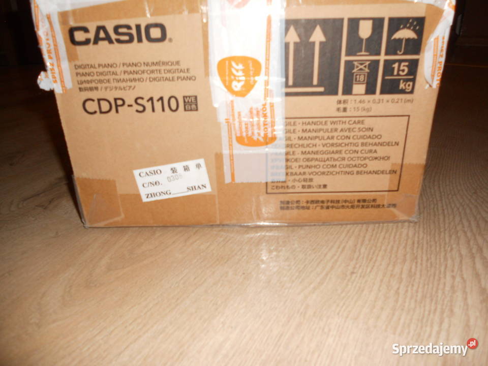 Organy Casio CDP S 110