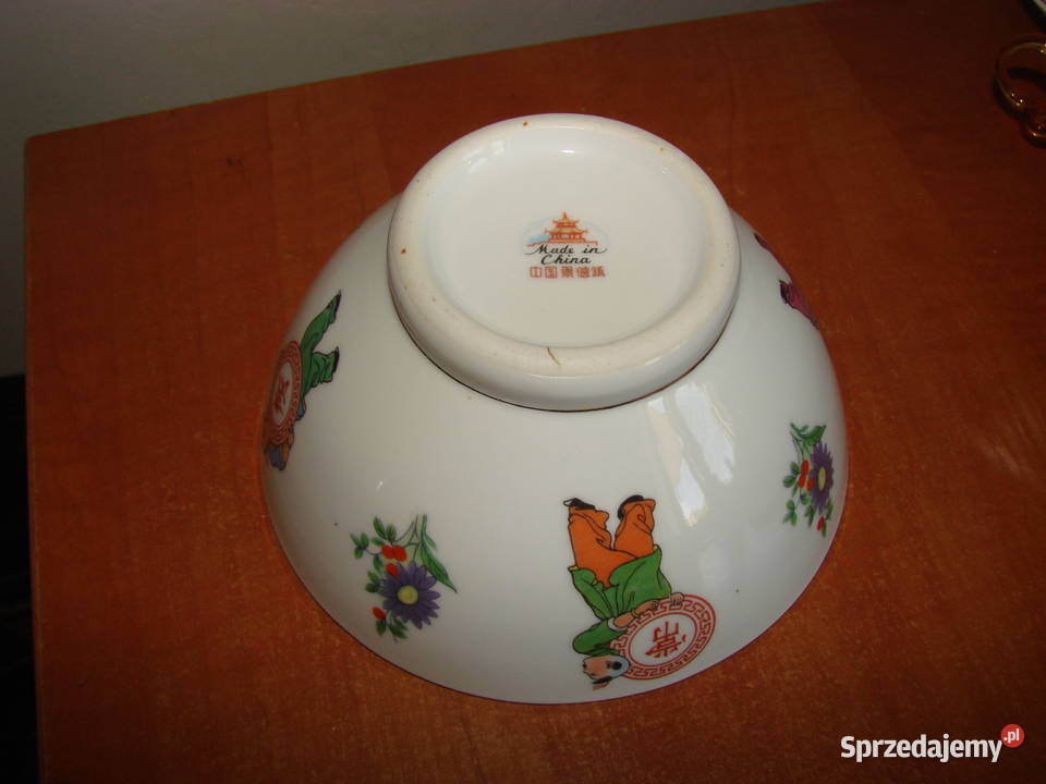 porcelanowa chińska miska do zupy Pruszcz Gdański